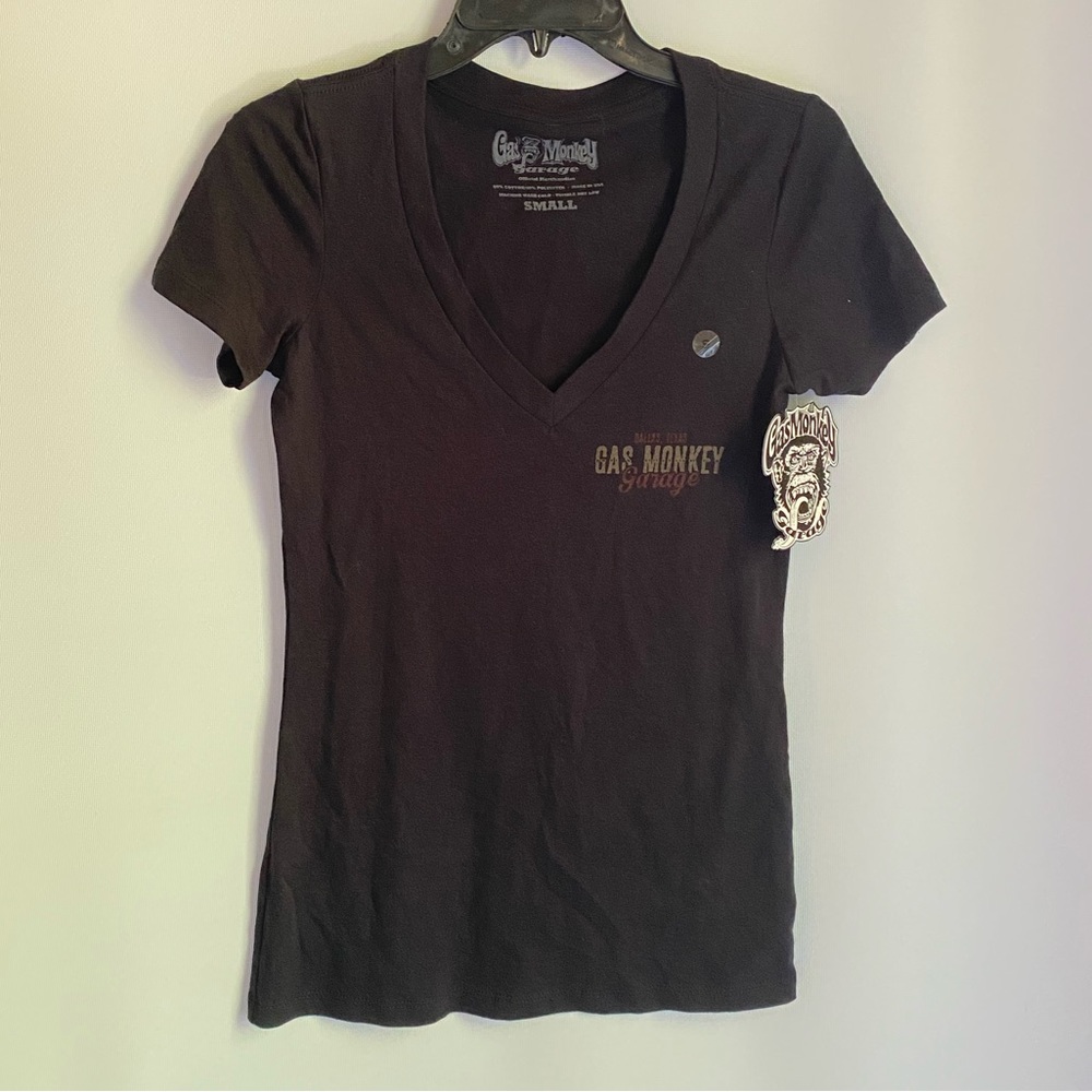 Gas monkey tee shirt size small NWT